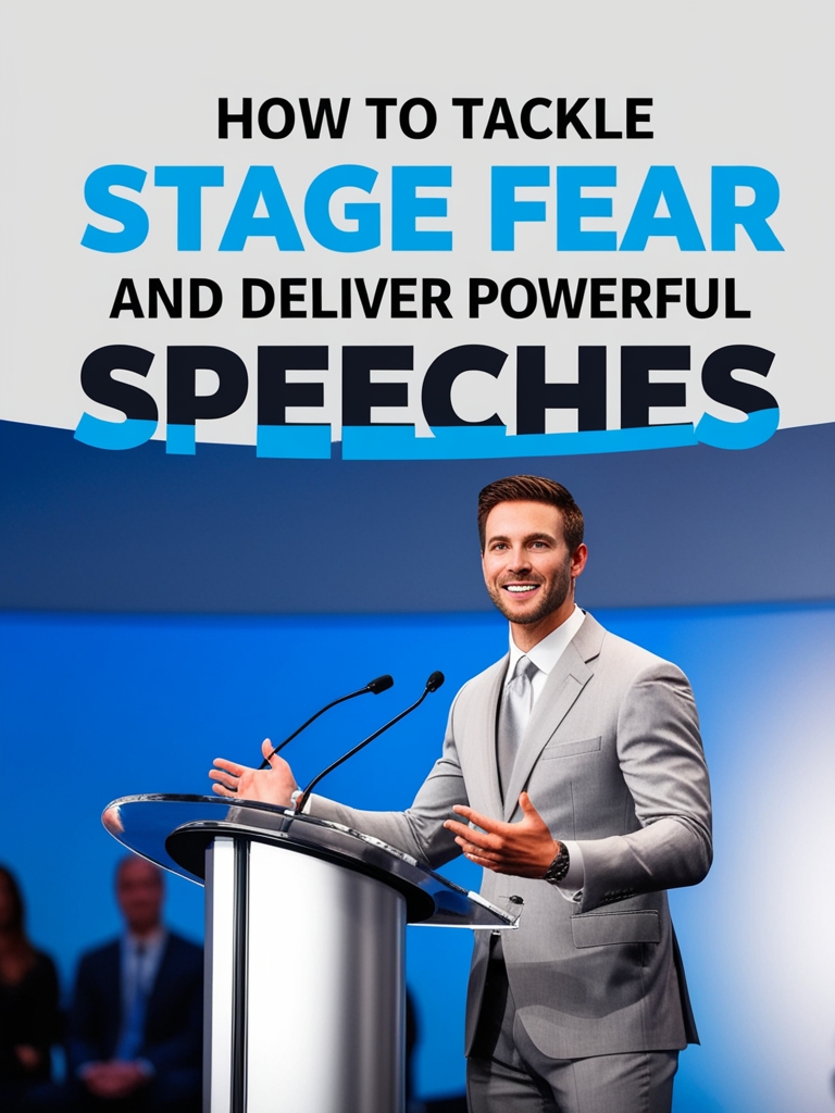 How to Tackle Stage Fear and Deliver Powerful&nbsp;Speeches